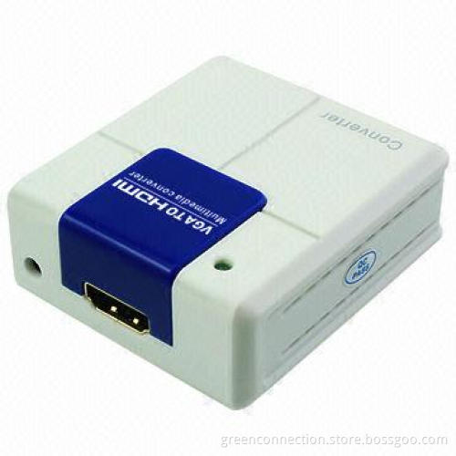 VGA+ Audio to HDMI Converter, Measures 6.0x5.5x2.3cm